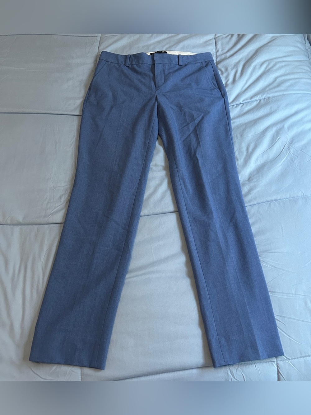 Banana Republic Ryan Refined Slim straight Dress Pants Women’s 4 Light Blue